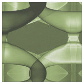 Modernes geometrisches grünes Muster Stoff (Nahaufnahme)