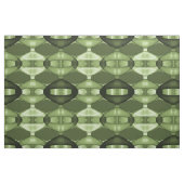 Modernes geometrisches grünes Muster Stoff (Fat Quarter (45,7 x 55,9 cm))