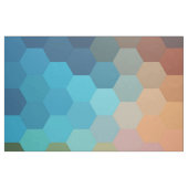 Modernes geometrisches Hexagon-Muster Stoff (Fat Quarter (45,7 x 55,9 cm))