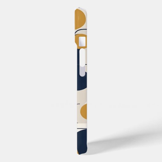 Modernes geometrisches iPhone 15 Fall Case-Mate iPhone Hülle (Rückseite / Links)