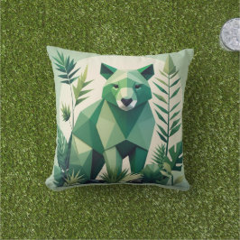 Modernes geometrisches Kissen