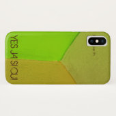 Modernes geometrisches konfiguratives Foto mit bel Case-Mate iPhone Hülle (Rückseite (Horizontal))