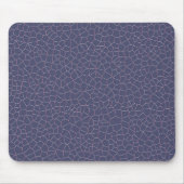 Modernes geometrisches Lila Marmormuster | Mousepad (Vorne)