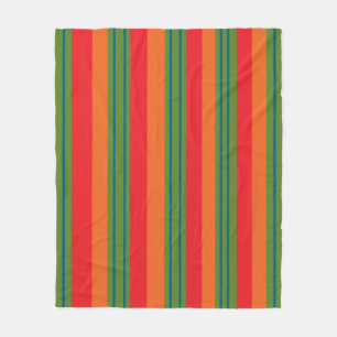 modernes geometrisches Linienmuster Fleecedecke