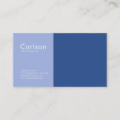 Modernes geometrisches Logo Corporate Visitenkarte (Rückseite)