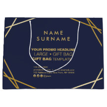 Modernes geometrisches Marketing für die Goldene W