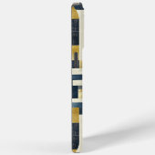 Modernes geometrisches Maze - Texturierte Eleganz Case-Mate iPhone Hülle (Rückseite / Rechts)