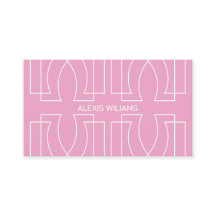 Modernes geometrisches Minimalistisches Elegantes