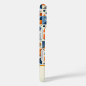 Modernes geometrisches Mit Monogramm Case-Mate iPhone Hülle (Rückseite / Rechts)