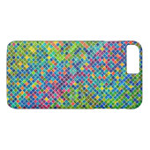 Modernes geometrisches Mosaikmuster Case-Mate iPhone Hülle (Rückseite (Horizontal))