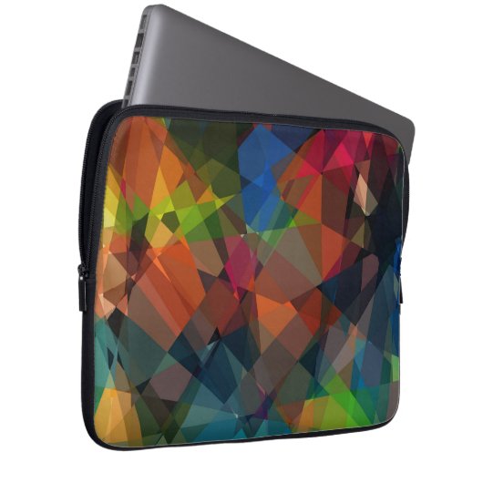 Modernes geometrisches Muster 15 der Laptopschutzhülle (Vorne Rechts)