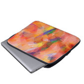Modernes geometrisches Muster 3 der Laptopschutzhülle (Vorne Knopf)