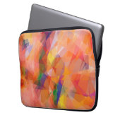 Modernes geometrisches Muster 3 der Laptopschutzhülle (Vorderseite Links)