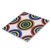 Modernes geometrisches Muster aus dem Mittelalter Fliese (Seite)