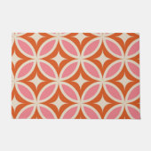 Modernes geometrisches Muster aus dem Mittelalter Fußmatte (Vorderseite)