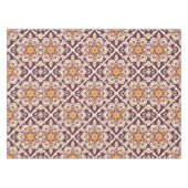 Modernes geometrisches Muster aus der Mitte des Ja Tischdecke (Vorderseite (Horizontal))