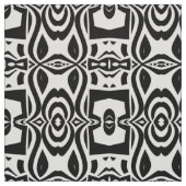 Modernes geometrisches Muster aus Ethnisch-Schwarz Stoff (Muster)