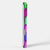 Modernes geometrisches Muster Case-Mate iPhone Hülle (Rückseite / Rechts)