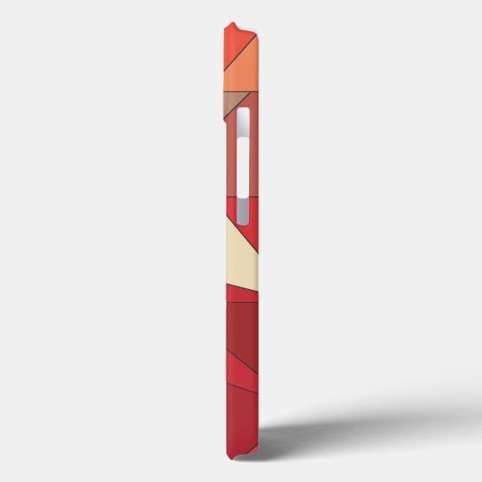 Modernes geometrisches Muster Case-Mate iPhone Hülle (Rückseite / Links)