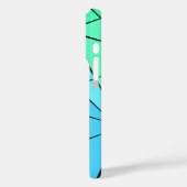 Modernes geometrisches Muster Case-Mate iPhone Hülle (Rückseite / Links)