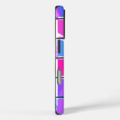 Modernes geometrisches Muster Case-Mate iPhone Hülle (Rückseite / Rechts)