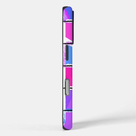 Modernes geometrisches Muster Case-Mate iPhone Hülle (Rückseite / Rechts)