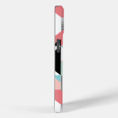 Modernes geometrisches Muster Case-Mate iPhone Hülle (Rückseite / Rechts)