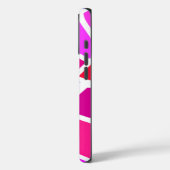 Modernes geometrisches Muster Case-Mate iPhone Hülle (Rückseite / Links)