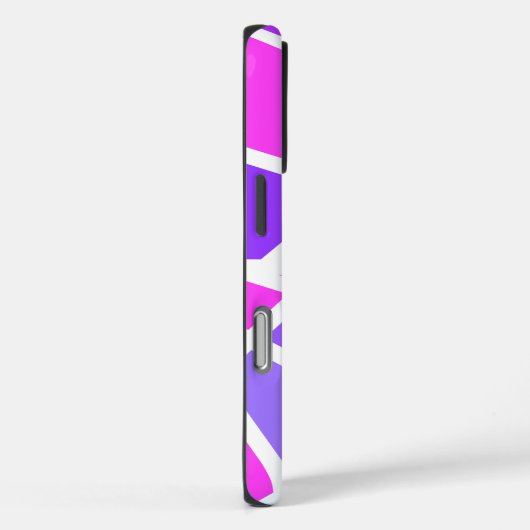 Modernes geometrisches Muster Case-Mate iPhone Hülle (Rückseite / Rechts)