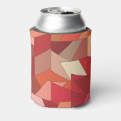 Modernes geometrisches Muster Dosenkühler (Kanne Rückseite)