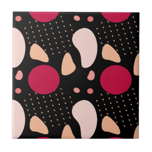 Modernes geometrisches Muster Fliese