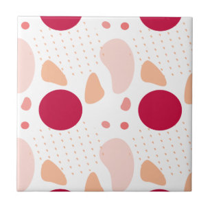 Modernes geometrisches Muster Fliese