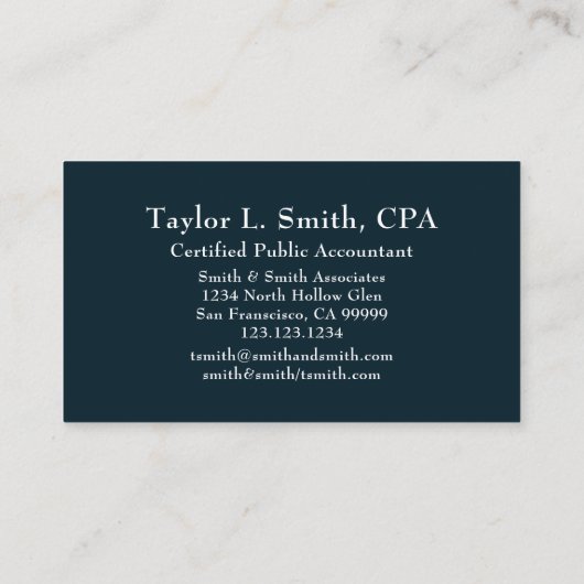 Modernes geometrisches Muster für Abstrakte Punkte Visitenkarte (Rückseite)