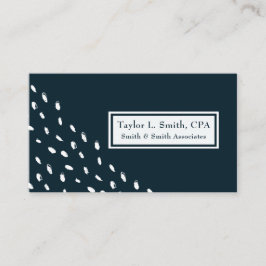 Modernes geometrisches Muster für Abstrakte Punkte Visitenkarte