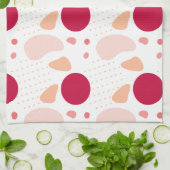 Modernes geometrisches Muster Geschirrtuch (Gefaltet)