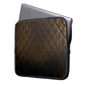 Modernes geometrisches Muster Laptopschutzhülle (Vorderseite Links)
