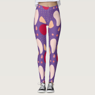 Modernes geometrisches Muster Leggings