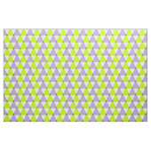 Modernes geometrisches Muster Lila grüner Dreiecke Stoff (Fat Quarter (45,7 x 55,9 cm))