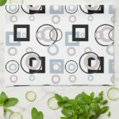 Modernes geometrisches Muster mehrfarbig Geschirrtuch (Gefaltet)