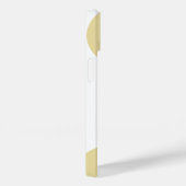 Modernes geometrisches Muster Mit Monogramm Case-Mate iPhone Hülle (Rückseite / Rechts)