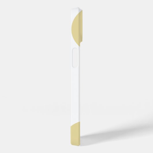 Modernes geometrisches Muster Mit Monogramm Case-Mate iPhone Hülle (Rückseite / Rechts)