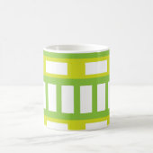 Modernes geometrisches Muster Mitte des Jahrhunder Kaffeetasse (Mittel)