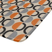 Modernes geometrisches Muster Mitte des Jahrhunder Schneidebrett (Ecke)