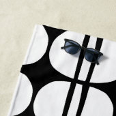 Modernes geometrisches Muster Mitte des Jahrhunder Strandtuch (Beispiel)