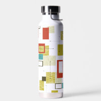 Modernes geometrisches Muster Mitte des Jahrhunder