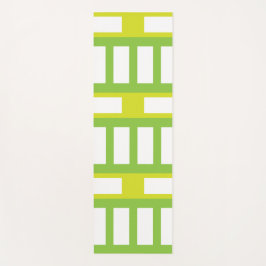 Modernes geometrisches Muster Mitte des Jahrhunder Yogamatte