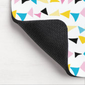 Modernes geometrisches Muster Mousepad (Ecke)
