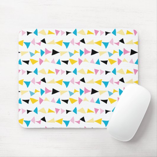 Modernes geometrisches Muster Mousepad (Mit Mouse)