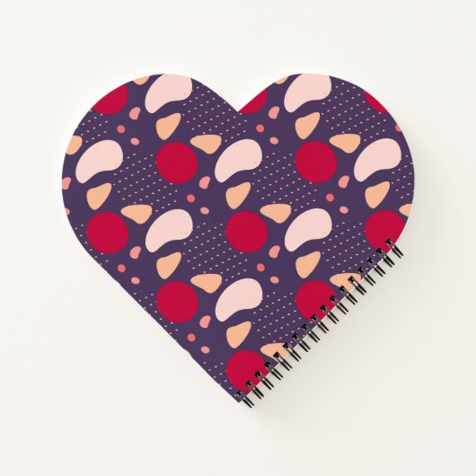 Modernes geometrisches Muster. Notizblock (Rückseite)