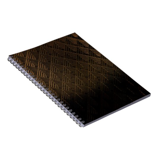 Modernes geometrisches Muster Notizblock (Rechte Seite)